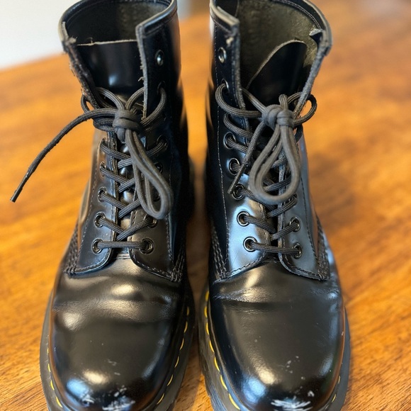Doc Martens Leather Combat 8 - Picture 7 of 10